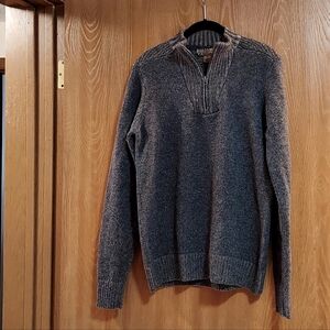 Blue Pronto Uomo Wool Sweater Men's Size Medium
